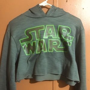 Cropped Star Wars hoodie